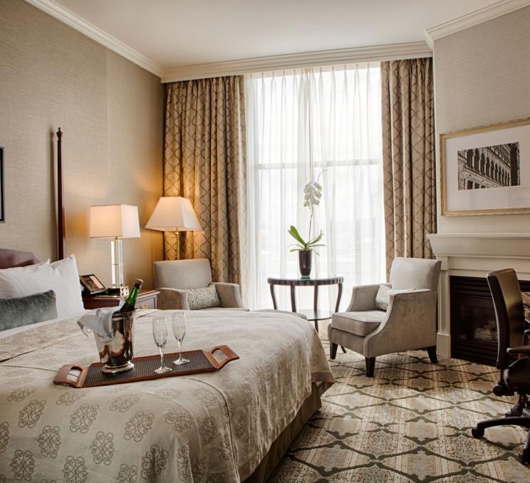The Diamond Room at Magnolia Hotel in Victoria, a discounted hotel stay for Dine Around and Stay in Town.