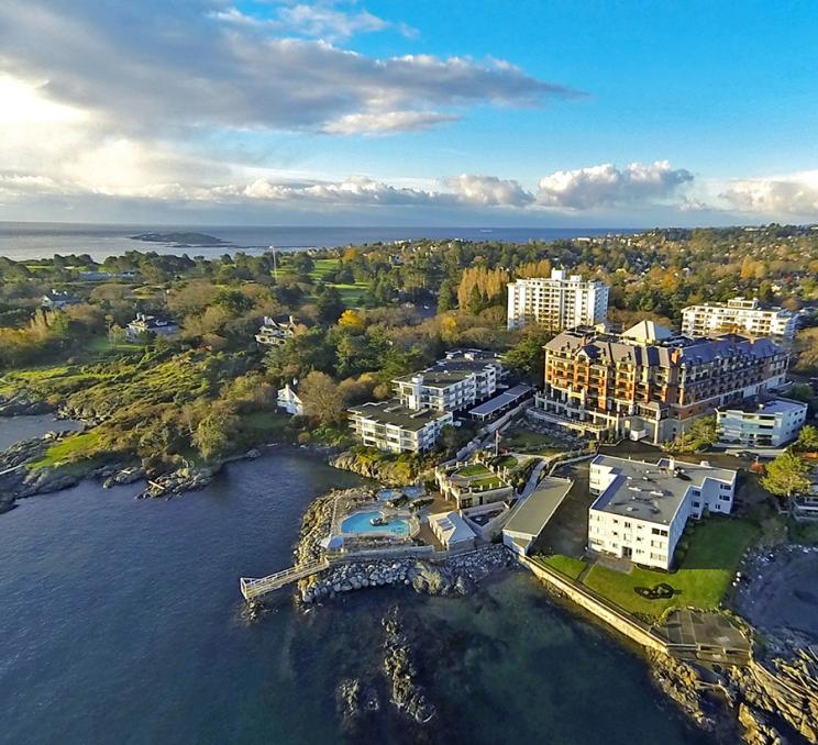 The Oak Bay neighbourhood of Victoria, BC