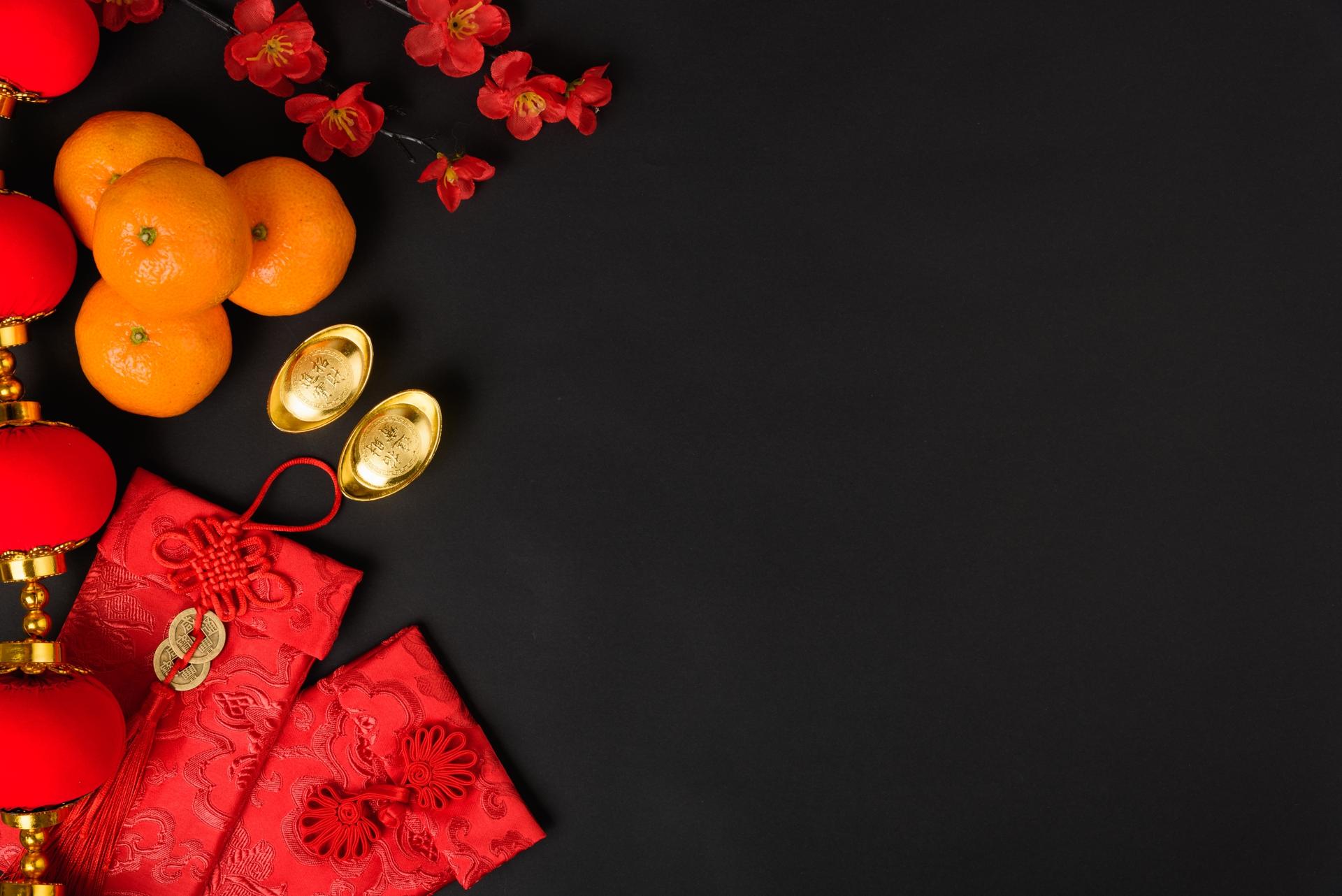 Red envelopes traditionally opened during celebrations like Chinese New Year
