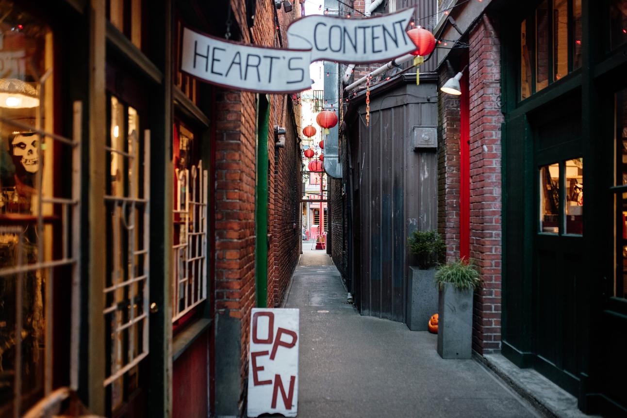 The Victoria Chinatown Museum is located in Fan Tan Alley