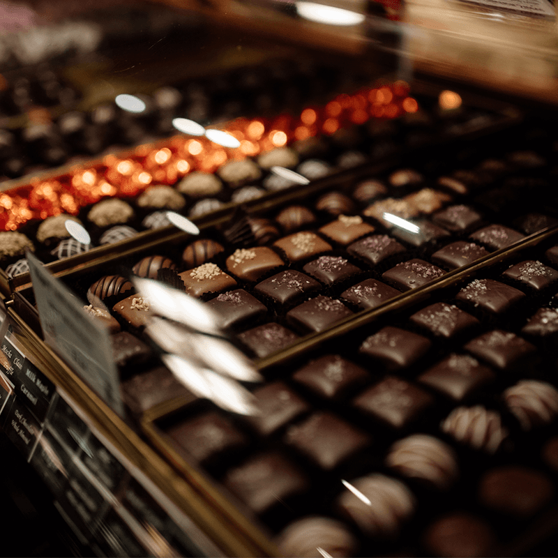 An Array of Sweets Hand-Crafted by Rogers Chocolates in Victoria