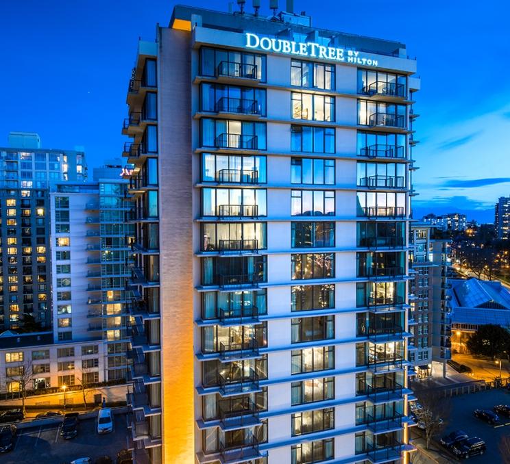 The DoubleTree hotel by Hilton in Victoria, BC