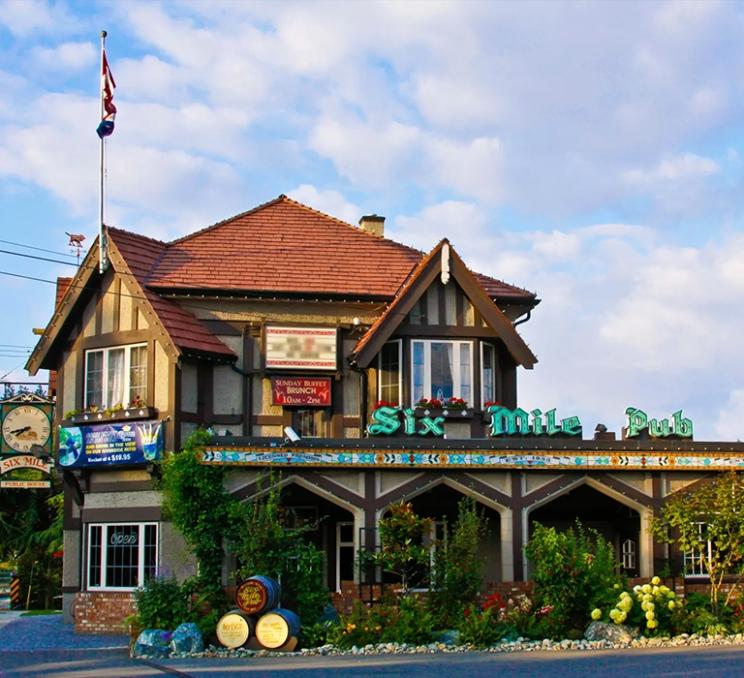 The Six Mile Pub in Victoria, BC