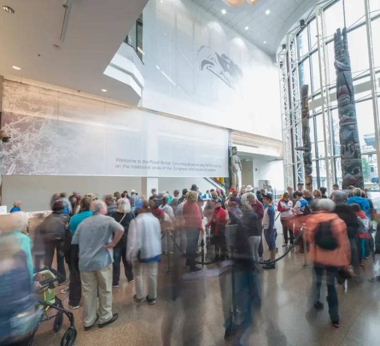 Lobby of Royal BC Museum